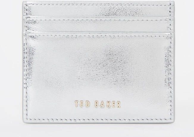 Ted Baker Liibbaa pasjeshouder van leer met metallic finish