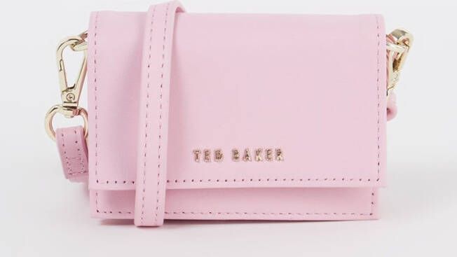 Ted Baker Munika crossbody pasjeshouder van leer