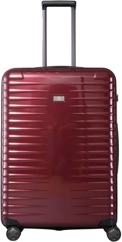 TITAN Koffermanufaktur Litron 4 Wheel Trolley L cherry red Harde Koffer