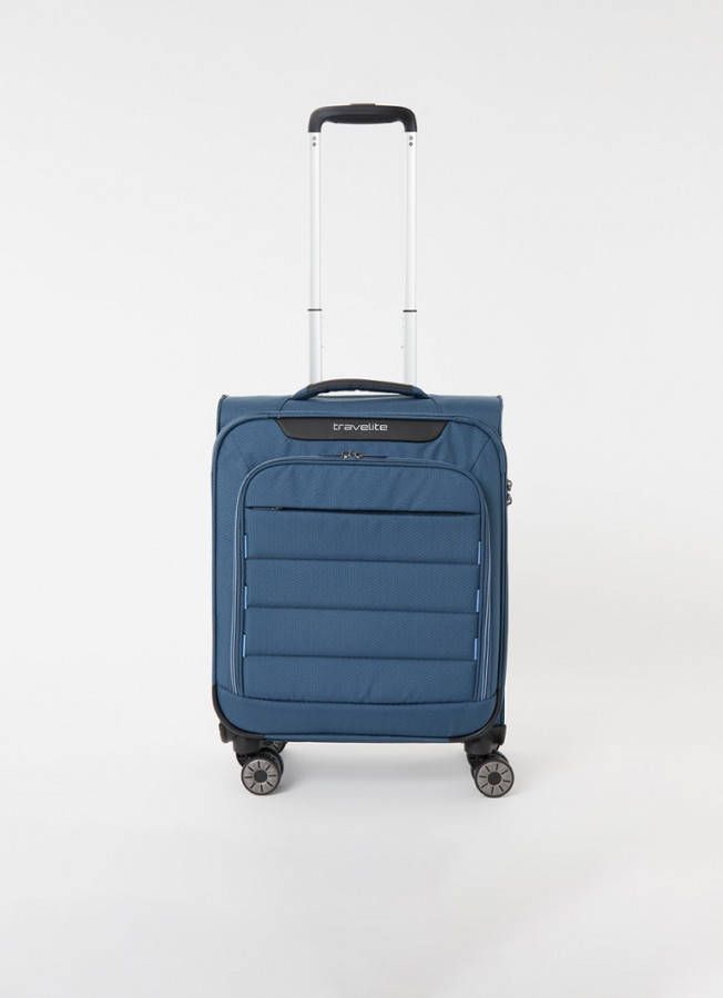 Travelite Skaii 4 Wheel Trolley S blue Handbagage koffer Trolley