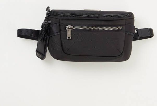 Tumi Bravo heuptas met leren details