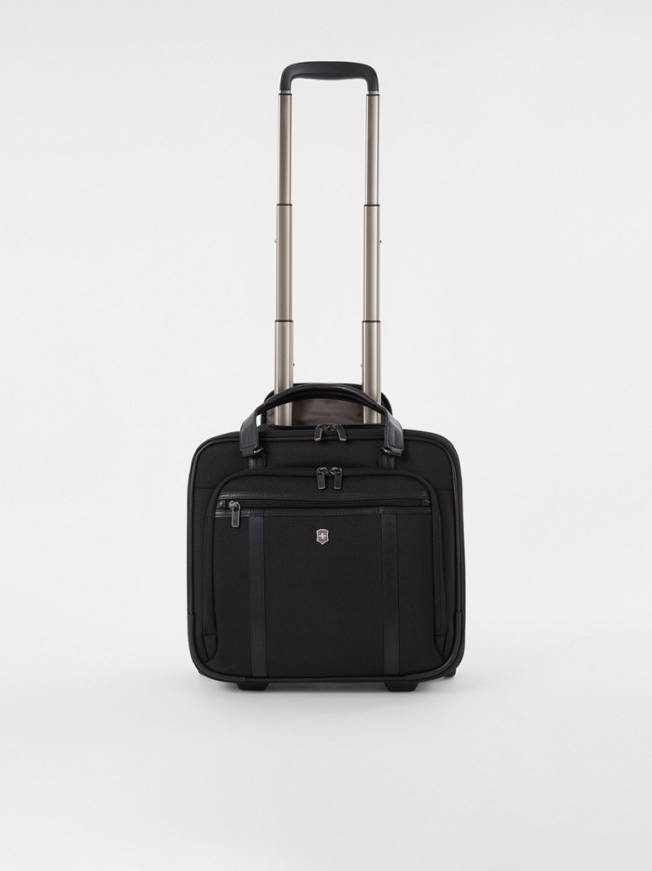 Victorinox Werks Professional Cordura Wheeled Business Brief Compact black Zakelijke koffer