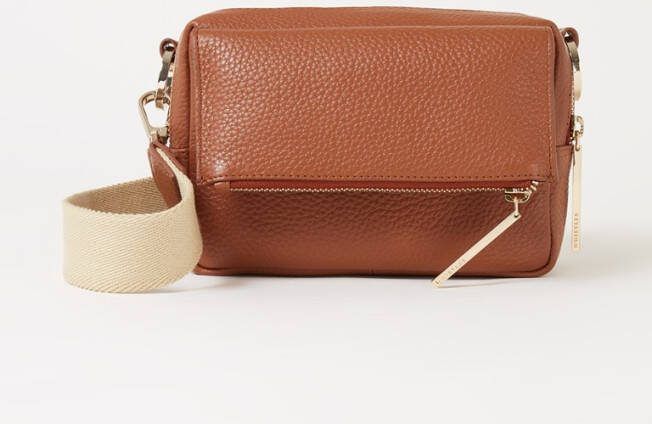 Whistles Bibi crossbodytas van leer