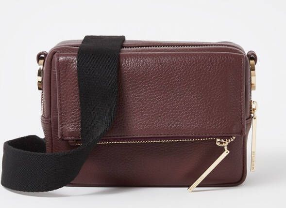 Whistles Bibi crossbodytas van leer