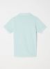 Scotch and Soda T shirts Garment Dyed Short Sleeved Pique Polo Groen online kopen