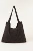 Studio Noos Rib Mom Bag shopper all black online kopen