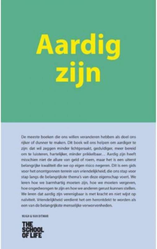 Aardig zijn The School of Life