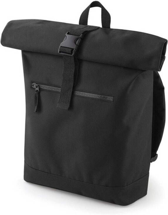 Bagbase Zwarte Roll top Rugzak 20 Liter Rugzak