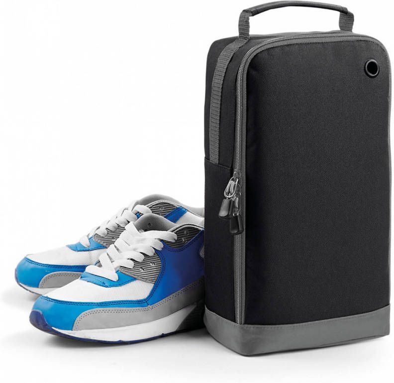 Bagbase Zwarte Schoenentas/reistas 8 Liter 35 X 19 X 12 Cm Reistas(Volwassen )