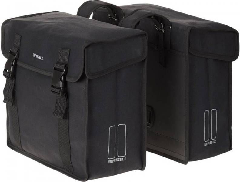 Basil Dubbele Fietstas Kavan 65 Liter Zwart 17577