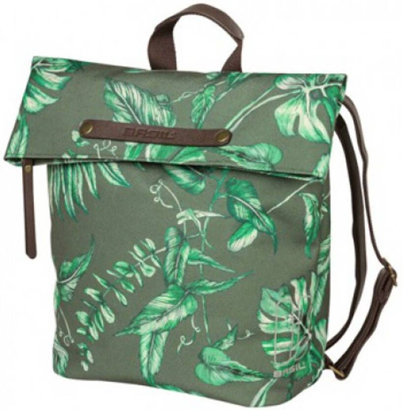 Basil Fietsrugzak Ever green 14 18 Liter Polyester Groen