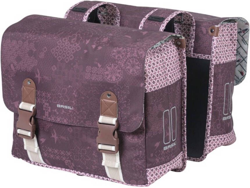 Basil Dubbele fietstas Boheme Carry All 35 liter 35 x 15 x 37 cm ...
