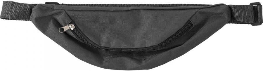 Bellatio Design Heuptasje/buideltasje/fanny Pack Zwart 35 X 11, 5 Cm Heuptassen