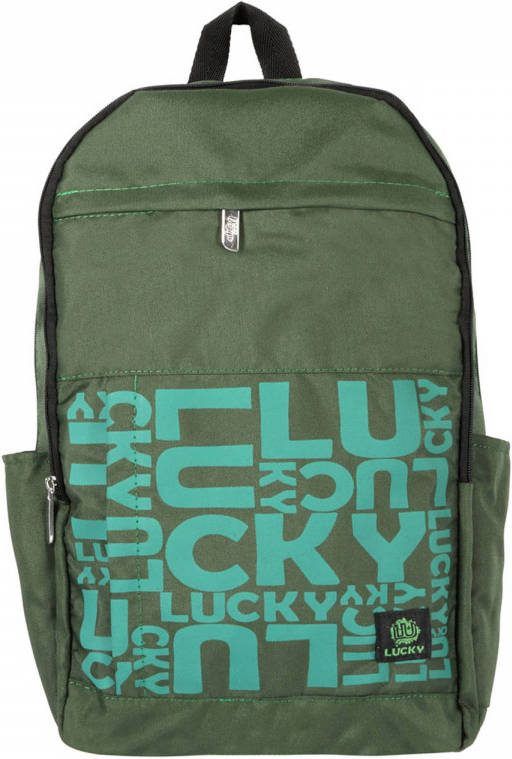BiggDesign Moods Up Lucky Rugtas Rugzak Schooltas Sporttas Groen