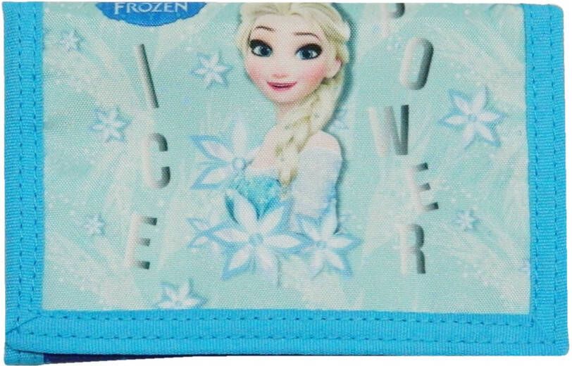 Disney Portemonnee Frozen 7, 5 X 13 Cm Blauw