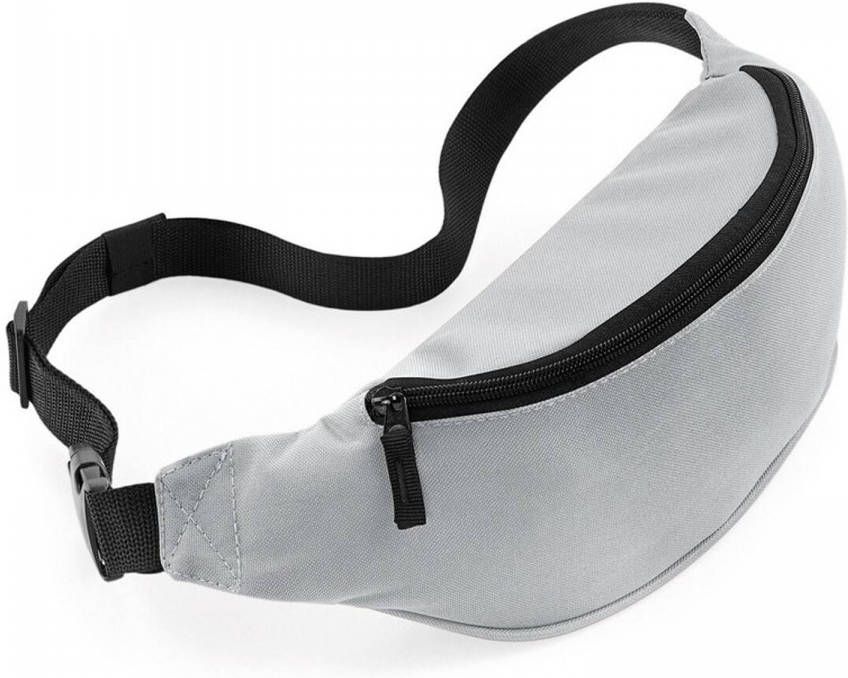 Merkloos Heuptasje/buideltasje Licht Grijs 38 Cm Heuptassen