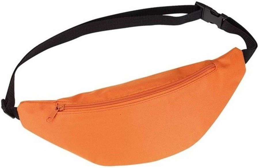 Merkloos Heuptasje/buideltasje/fanny Pack Oranje 35 Cm Heuptassen