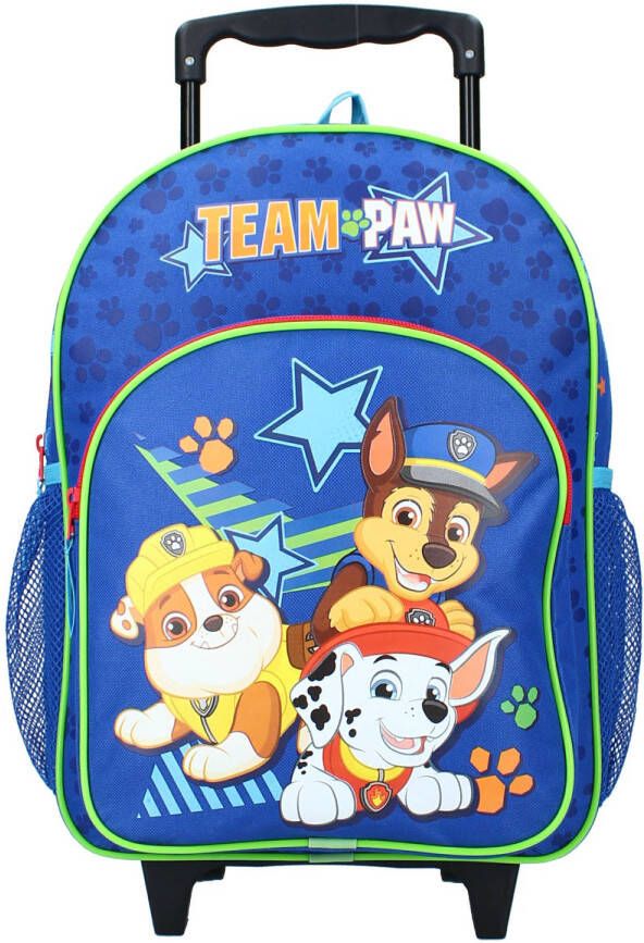 Merkloos Paw Patrol Trolley/reis Rugtas Koffertje 38 Cm Voor Kinderen Kinder Reiskoffers