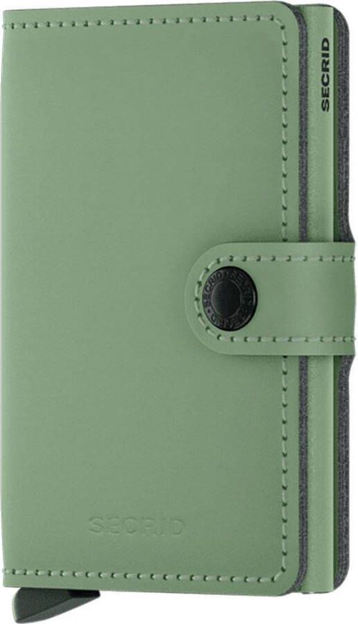 Secrid Miniwallet Yard Powder Groen