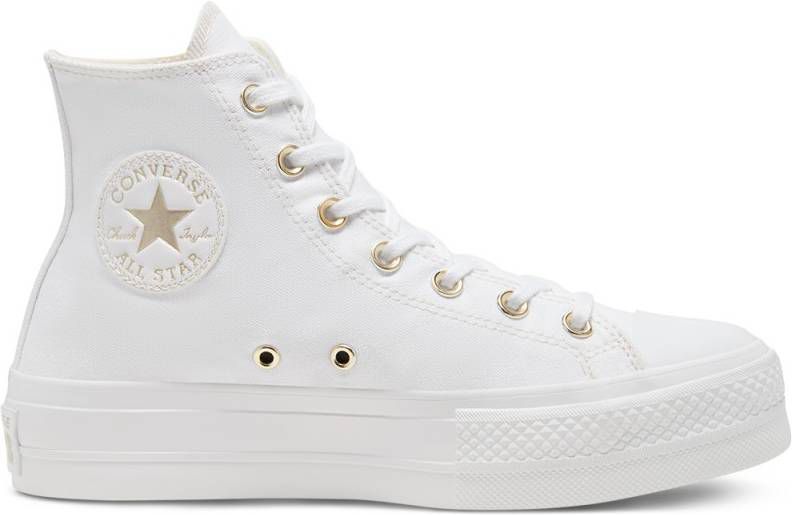 Converse Elevated Gold Platform Chuck Taylor All Star