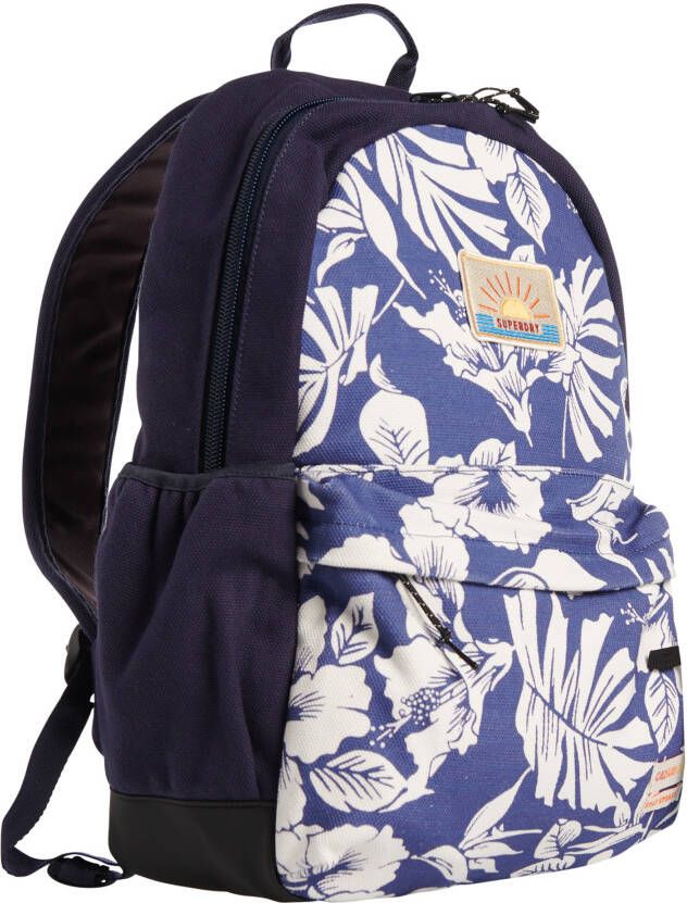 Superdry Montana Vintage Cali Print Backpack Campus Cobalt
