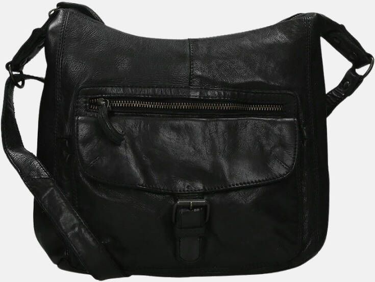 Bear Design Cow Lavato Dames Schoudertas zwart III Damestas