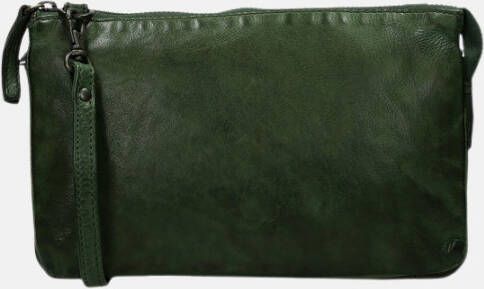 Bear Design Cow Lavato Schoudertas Olive Green