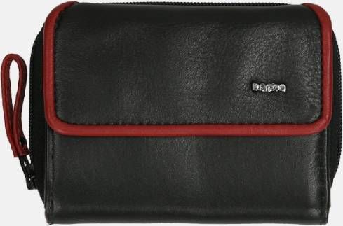 Berba Dames Portemonnee Soft 001 184 Black Red