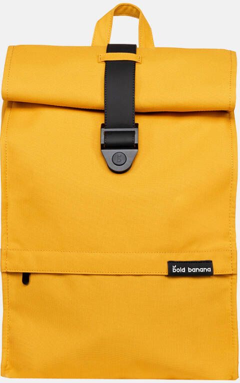 Bold Banana Roll Top Backpack yellow beetle backpack