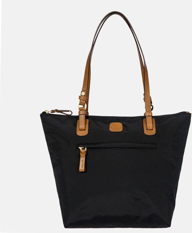 Bric's X Bag schoudertas met leren details en uitneembaar etui