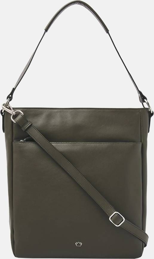 Castelijn & Beerens Babette Nappa Hobo groen Damestas