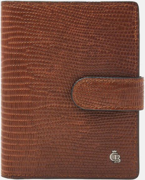 Castelijn & Beerens Donna Portemonnee 6 Pasjes RFID cognac Dames portemonnee