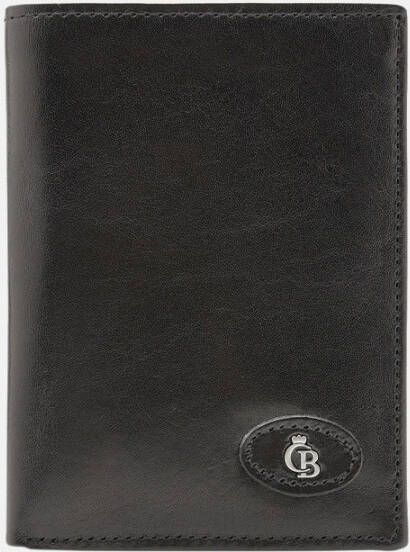 Castelijn & Beerens Bi fold portemonnees Gaucho Billfold Portefeuille Zwart