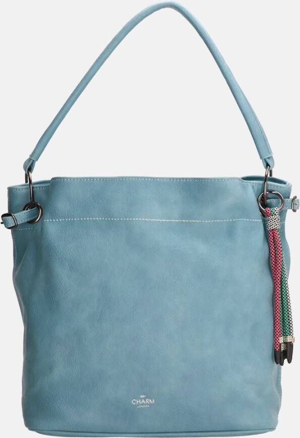 Charm London Tottingham buideltas light blue