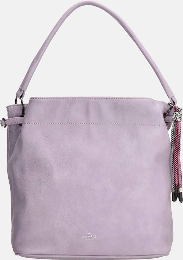 Charm London Tottingham buideltas lila