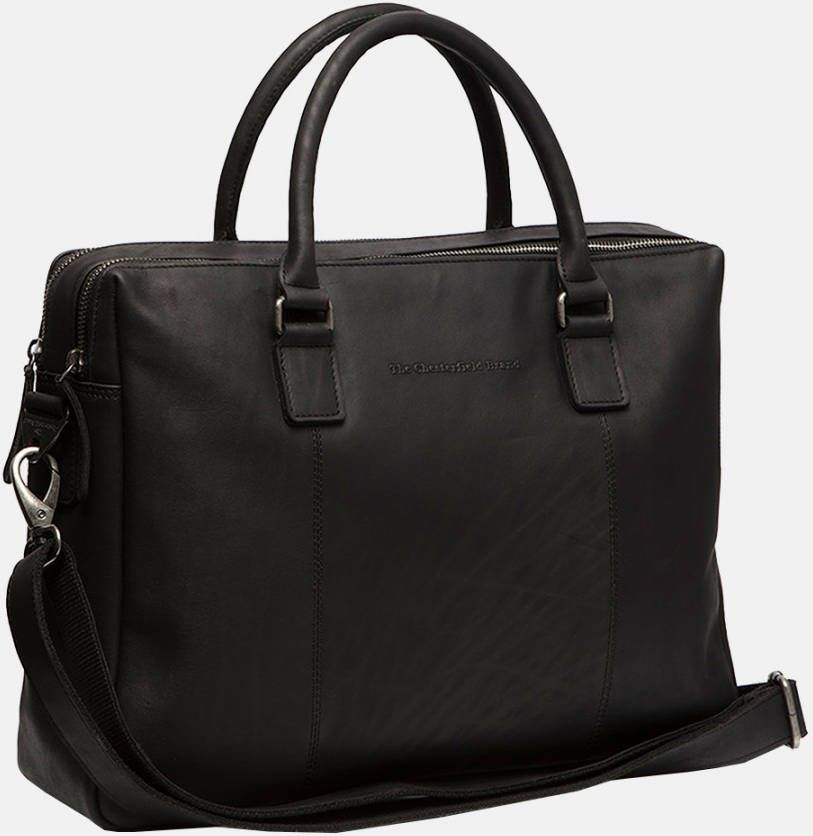 Chesterfield Salvadore laptoptas 15 inch black