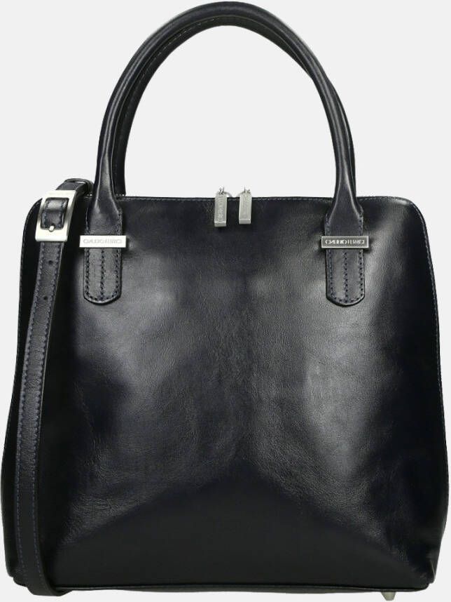 Claudio Ferrici Classico Handbag Schoudertas Navy