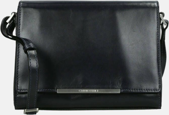Claudio Ferrici Classico Shoulderbag navy IV Damestas