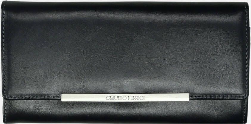 Claudio Ferrici Classico Purse navy Dames portemonnee