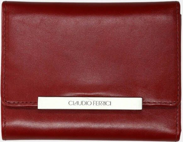 Claudio Ferrici Classico Wallet red II Dames portemonnee