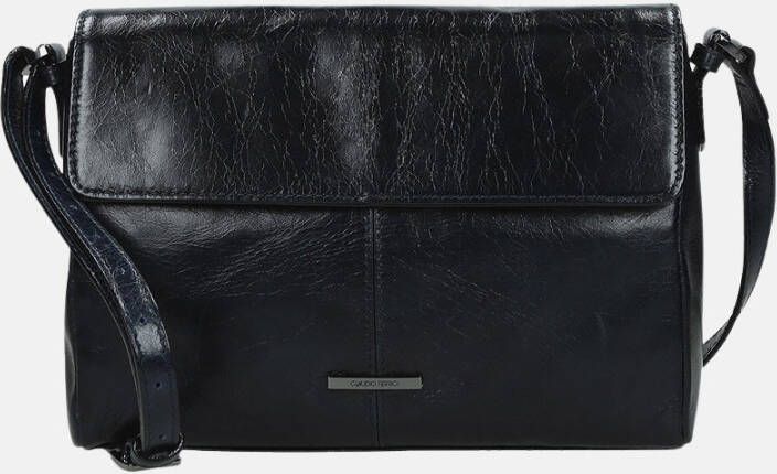 Claudio Ferrici Vecchia Shoulder bag navy III Damestas