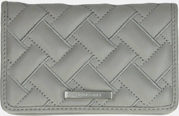 Claudio Ferrici Woven portemonnee grey