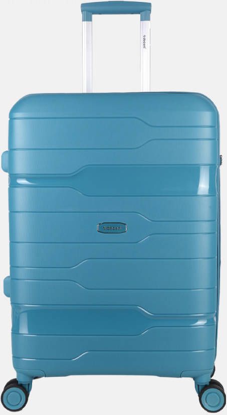 Decent One City Trolley 67 Expandable petrol Harde Koffer