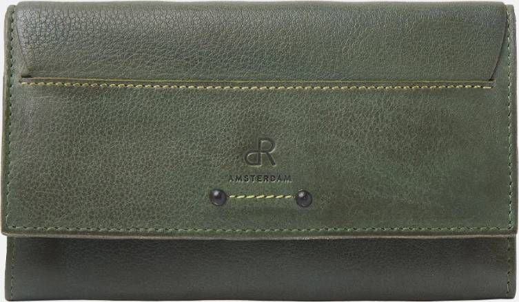 DR Amsterdam portemonnee groen