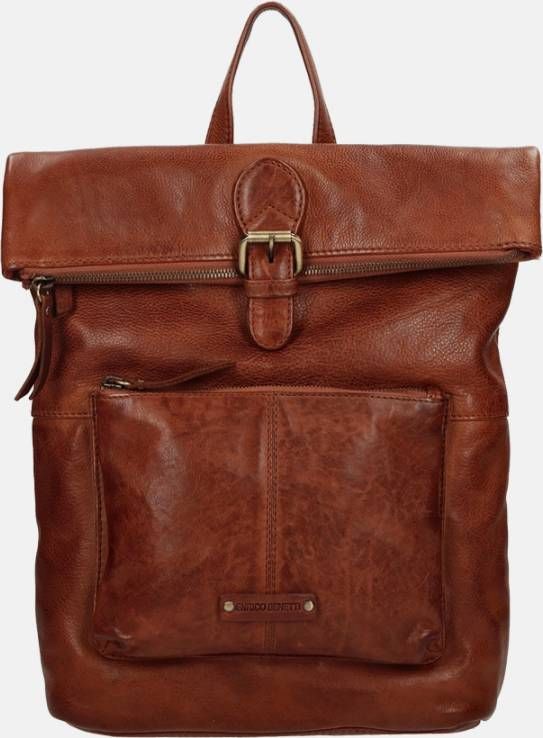 Enrico Benetti rugzak cognac