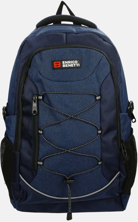 Enrico Benetti Yellow Stone 15&apos, &apos, Laptop Rugzak blauw Laptoprugzak