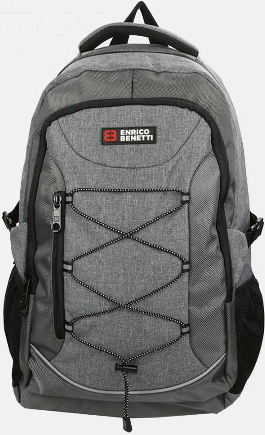 Enrico Benetti Yellow Stone 15&apos, &apos, Laptop Rugzak grijs Laptoprugzak