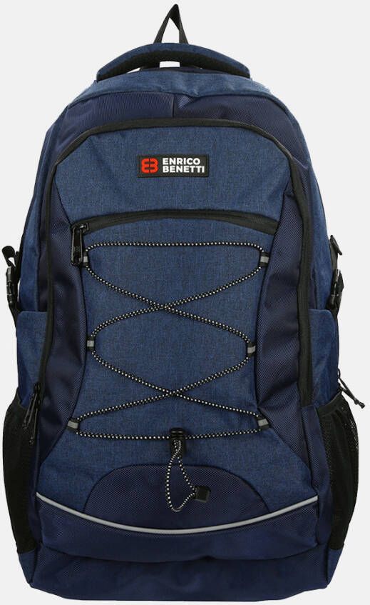 Enrico Benetti Yellow Stone rugzak 17 inch blauw