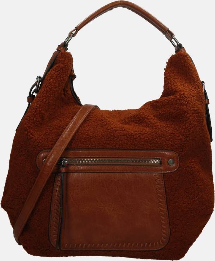 Firenze teddy buideltas camel