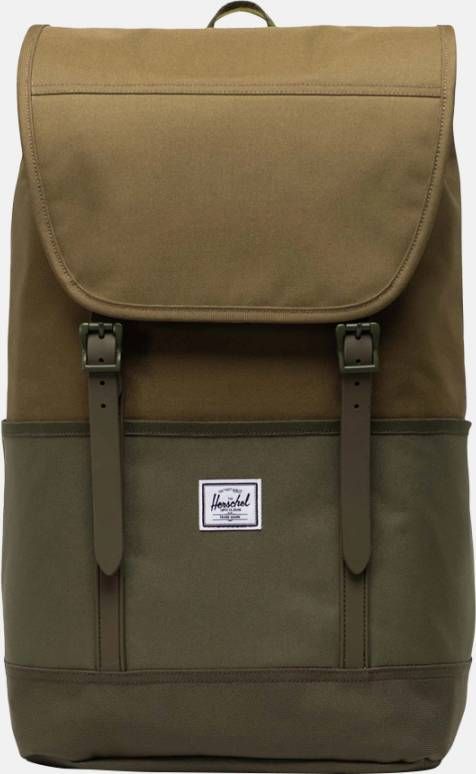 Herschel Retreat Pro rugzak 15 inch military olive/ivy green
